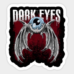 Dark eyes Sticker